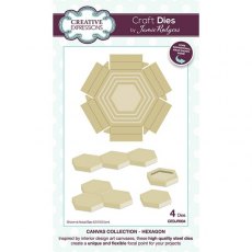 Creative Expressions Jamie Rodgers Canvas Collection Hexagon Die