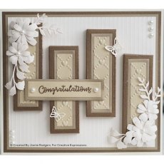 Creative Expressions Jamie Rodgers Canvas Collection Rectangle Die