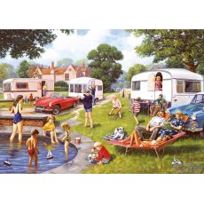 Gibsons Caravan Outings 2 x 500 Piece Jigsaw Puzzle G5057