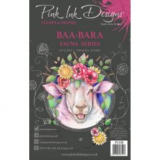Pink Ink Designs Baa-Bara A5 Clear Stamp Set