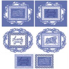 Tonic Studios Indulgence Friends Are Forever Die and Stamp Set
