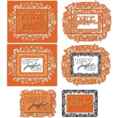 Tonic Studios Indulgence Home Together Die and Stamp Set