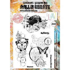Aall & Create A4 Stamp #449 - Through The Meadows
