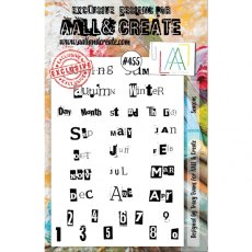 Aall & Create A5 Stamp #455 - Seasons