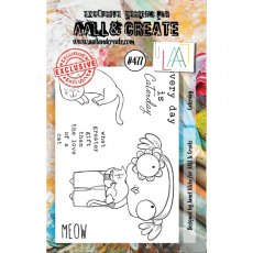 Aall & Create A7 Stamp #477 - Caterday