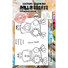 Aall & Create A7 Stamp #478 - Choose Happy