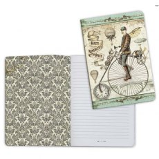 Stamperia Notebook A5 - Voyages Fantastiques Bicycle ENBA5004