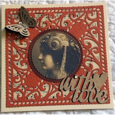 Tonic Studios Intrica Verso Twisted Twine Square Die Set