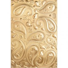 Sizzix 3-D Textured Impressions Embossing Folder Paisley by Georgie Evans 664796