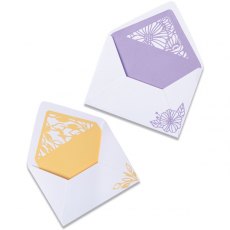Sizzix Thinlits Die Set 6PK Delicate Envelope Liners by Olivia Rose 665176