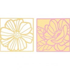 Sizzix Thinlits Die Set 3PK Floral Card Fronts by Olivia Rose 665177