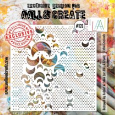 Aall & Create 6'x6' Stencil #123 - Lotza Crescentz