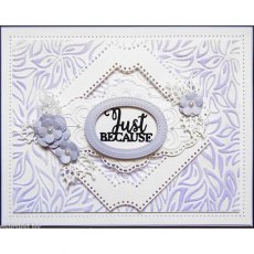 Creative Expressions Floral Daydream 5 3/4 in x 7 1/2 in 3D Embossing Folder