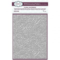 Creative Expressions Floral Daydream 5 3/4 in x 7 1/2 in 3D Embossing Folder