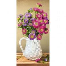Craft Buddy Flower Vase, 11x22cm Crystal Art Card CCK-11x22C8