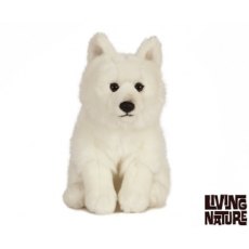 Living Nature 30cm Arctic Fox Soft Toy with Tag AN426