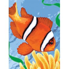 Royal & Langnickel Painting By Numbers Clownfish A4 Art Kit
