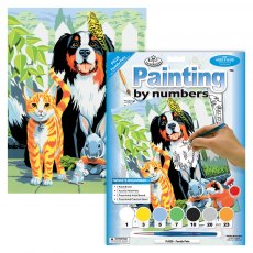 Royal & Langnickel Painting By Numbers Family Pets A4 Art Kit