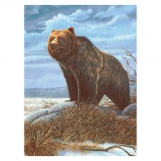 Royal & Langnickel Painting By Numbers Grizzly Bear A4 Art Kit