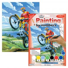 Royal & Langnickel Painting By Numbers Motorcross A4 Art Kit