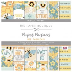 The Paper Boutique Perfect Partners – Bee Fabulous 8×8 Toppers