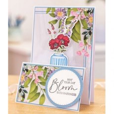 Nature's Garden Farmhouse - Stamp & Die - May Your Day Bloom