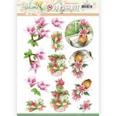 Jeanine's Art – Welcome Spring 3D Pushouts Set Of 4