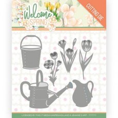 Jeanine's Art – Welcome Spring - Watering Can and Bucket Die