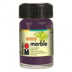 Marabu Easy Marble 15ml Aubergine 039 - 4 For £11.99