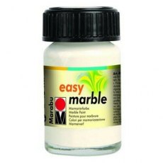 Marabu Easy Marble 15ml Crystal Clear 101 - 4 For £11.99