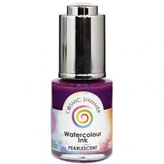 Cosmic Shimmer Pearlescent Watercolour Ink Radiant Orchid 20ml 4 For £14.99