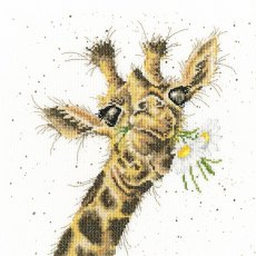 Bothy Threads Thanks A Bunch Hannah Dale Giraffe Counted Cross Stitch Kit XHD83