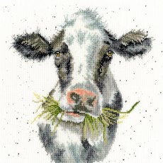 Bothy Threads Milk Maid Hannah Dale Cow Counted Cross Stitch Kit XHD84
