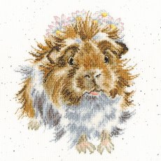 Bothy Threads Grinny Pig Hannah Dale Guinea Counted Cross Stitch Kit XHD85