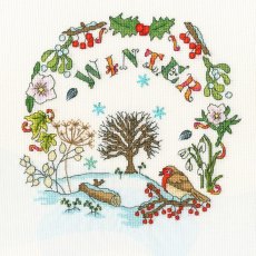 Bothy Threads Winter Time Counted Cross Stitch Kit Amanda Loverseed  XAL6
