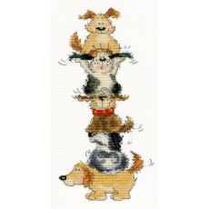 Bothy Threads Top Dog Margaret Sherry Counted Cross Stitch Kit XMS28