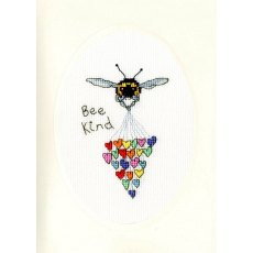 Bothy Threads Bee Kind Card Counted Cross Stitch Card Kit XGC27