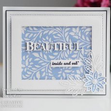 Sue Wilson Bold Words Beautiful Craft Die & Stamp Set