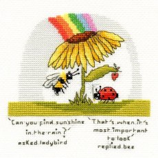 Bothy Threads Finding Sunshine Counted Cross Stitch Kit XETE2