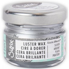 Sizzix Effectz - Luster Wax, Silver, 20ml £4 Off Any 3