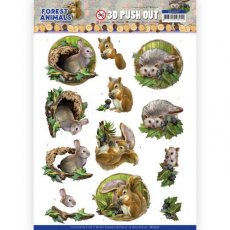 Amy Design - Forest Animals Set Of 4 Pushouts