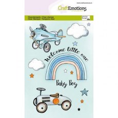 CraftEmotions Clearstamps A6 - Babyboy