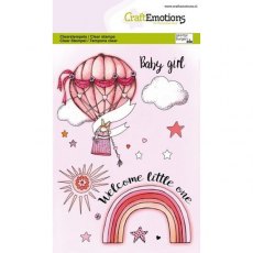 CraftEmotions Clearstamps A6 - Babygirl