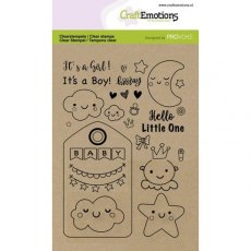 CraftEmotions Clearstamps A6 - Baby 130501/2502