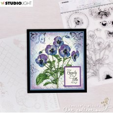 Studio Light Clear Stamp Violets A5 JMA-ES-STAMP67