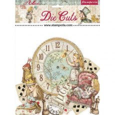 Stamperia Die Cuts Assorted - Alice Through The Looking Glass DFLDC46