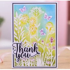 Crafters Companion Photopolymer Stamp - Wild Flowers & Butterflies