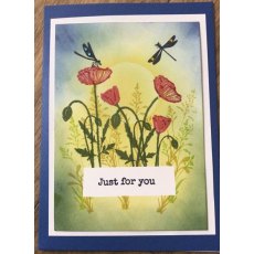 Lavinia Stamps Group Poppies LAV112