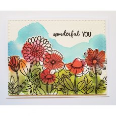 Jane's Doodles Clear Stamp - Wonderful You (JD074)