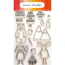 Jane's Doodles Clear Stamp - Outdoors (JD049)